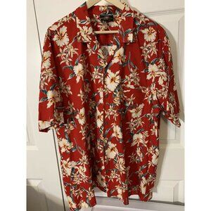 Vtg Royal Creation Hawaiian‎ Men’s Sz XXL Rockabilly Print Surf Button Shirt